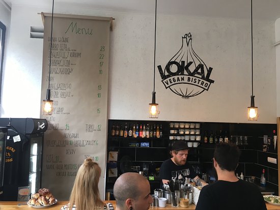 lokal-vegan-bistro duurzame stedentrip Warchau lokal vegan bistro