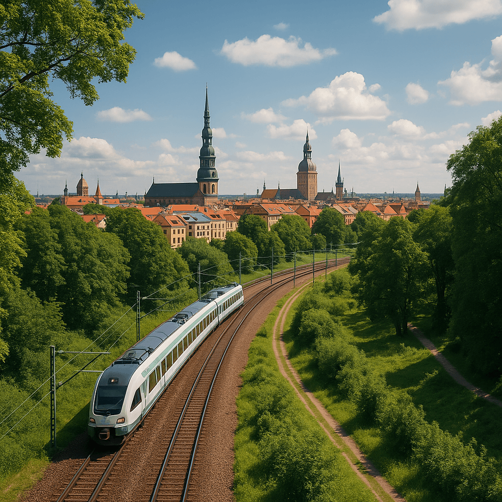 treinreis Baltische staten