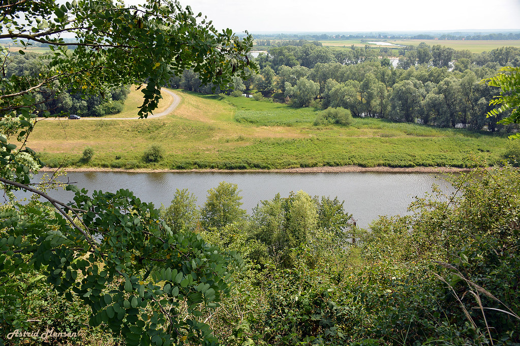 fietrsen langs de Elbe: natuur