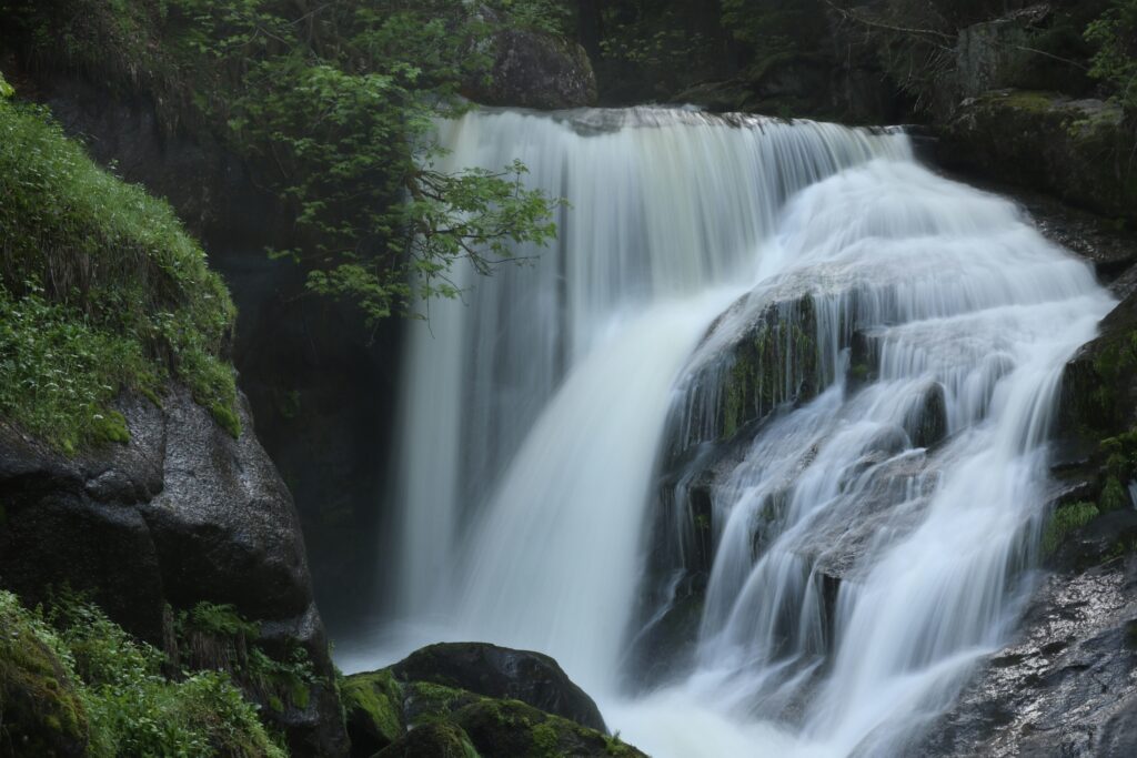 De Triberg watervallen in het Zwarte Woud